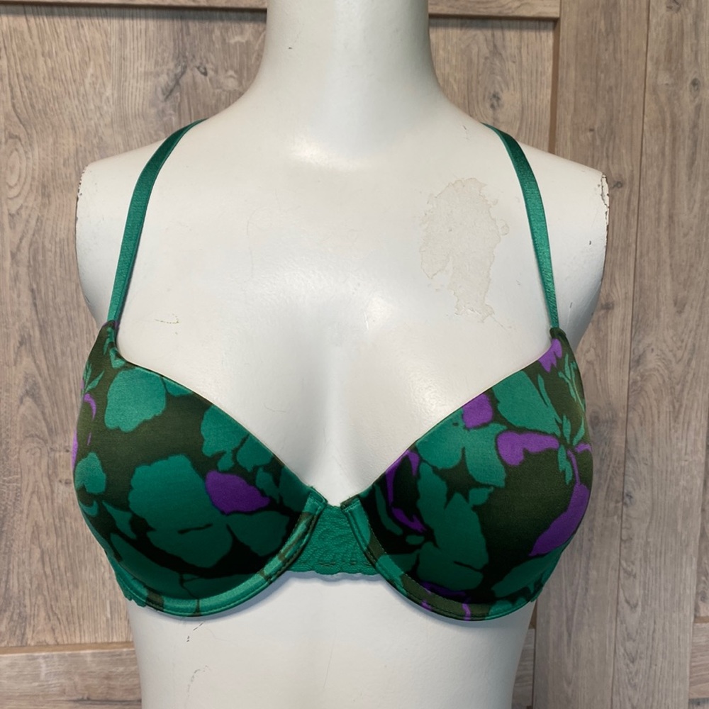 Auden Brand Big Floral Botanical print-36A. Like New. Worn 1x